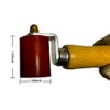 SOMHOOM Double-Headed Silicone and Brass Roller 1.57 inch High Temperature