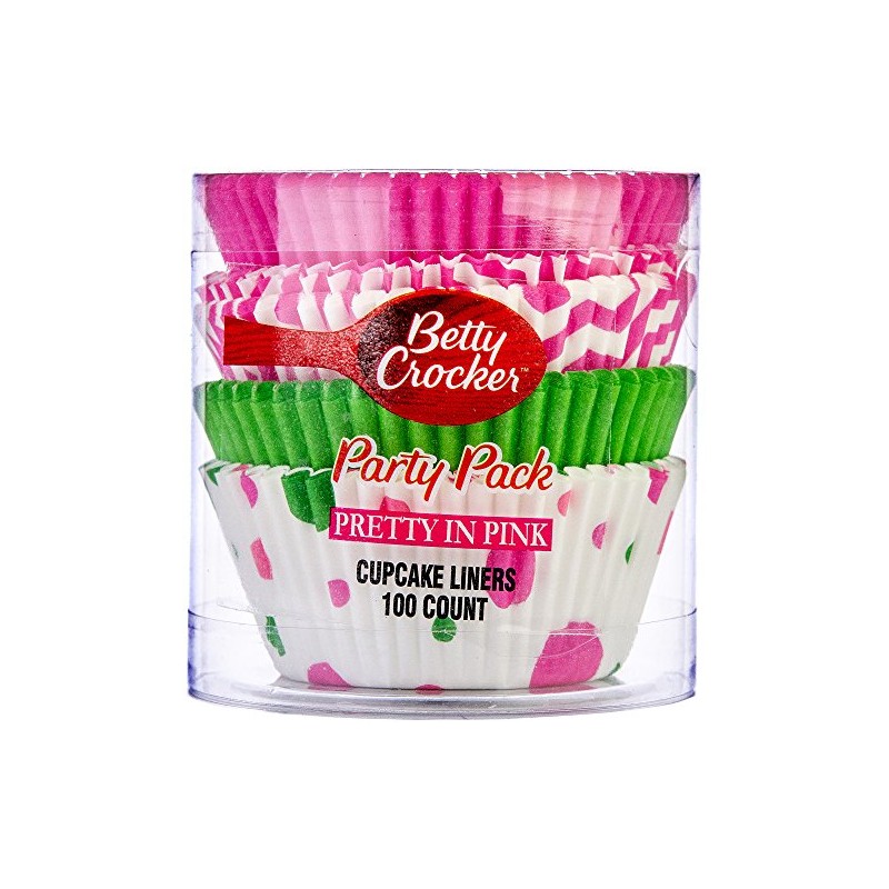Betty Crocker 100-Count Cupcake Liners Pretty in Pink