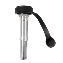 IDRINK® - Infusore The per bottiglia B-EVO, Infusore per tè realizzato su misura per b-evo, Corpo interno in acciaio AISI 316 Tappo in PP 9.8 x 5.5 cm