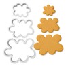 Paint Splatter Cookie Cutter Trio - 3-Pack Set in Bold