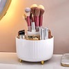360° Rotating Brush Organizer – Vanity & Bathroom Storage Tray