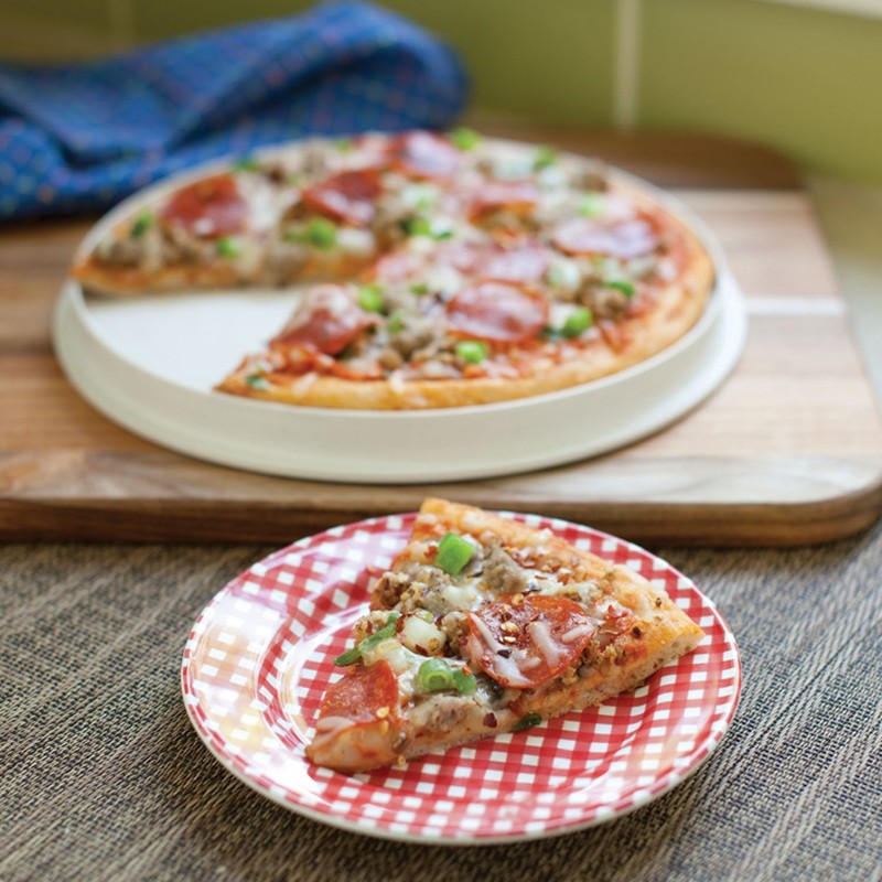 Microwave 2-Sided Round Bacon and Meat Grill