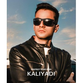 KALIYADI Sunglasses Men Mens-Sunglasses Polarized-Sunglasses-Men: Polarized Sun Glasses With UV400 Protection for Driving Fishing