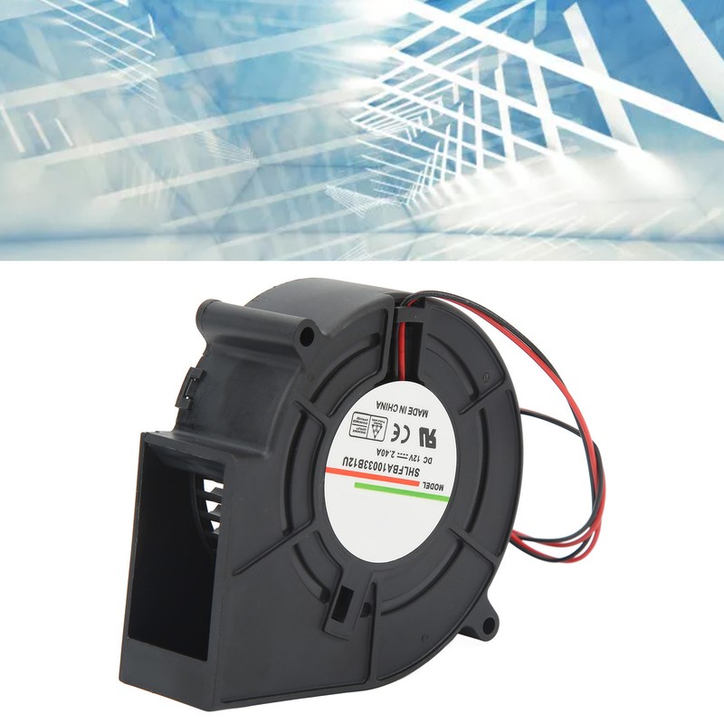 Turbo Blower Cooling Fan Exhaust Centrifugal Fan 4800RPM 42.8CFM 62.4mmh2o