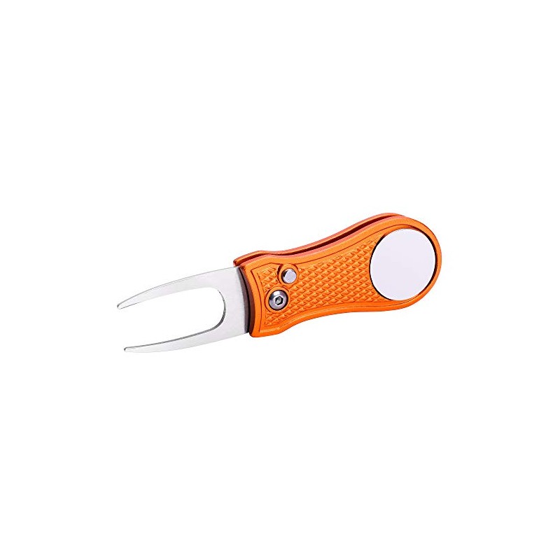 Mile High Life All Metal Foldable Golf Divot Tool with