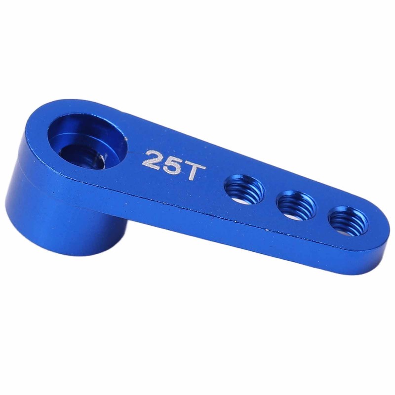5Pcs 25T Servo Horns Aluminium Alloy Steering Servo Arms Blue