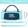 Lebakort Silicone Cover Compatible with JBL Charge 6 Portable Speaker
