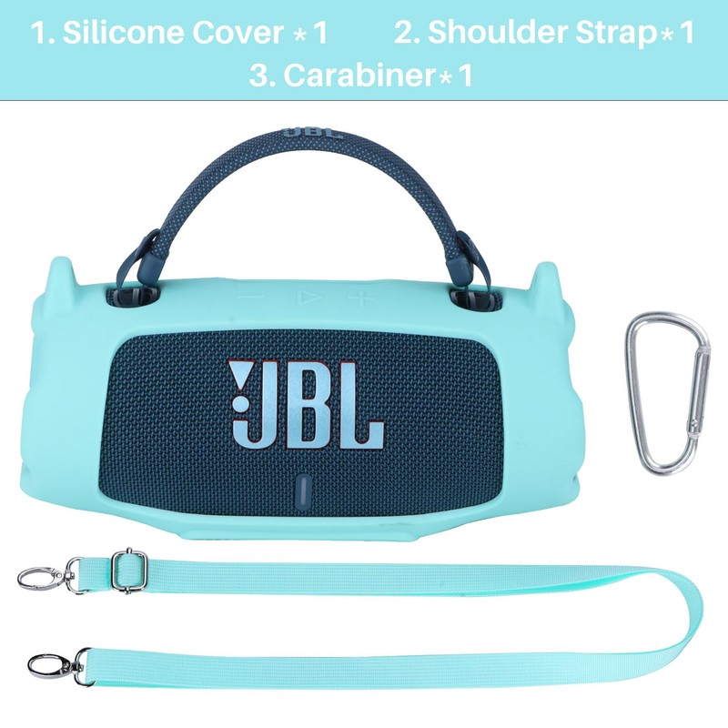 Lebakort Silicone Cover Compatible with JBL Charge 6 Portable Speaker