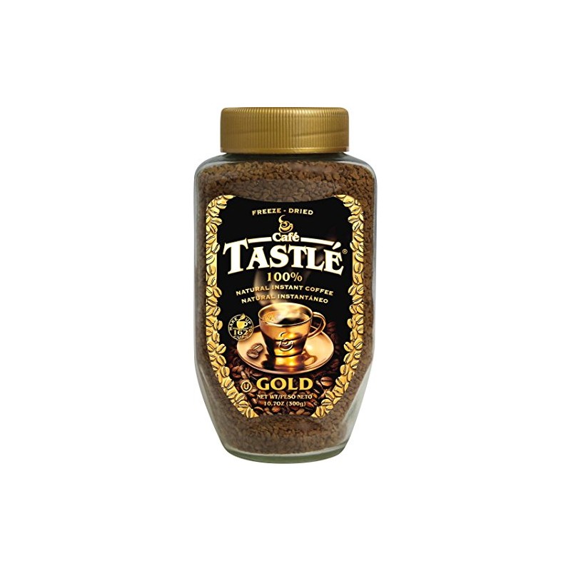 Cafe Tastle Gold Freeze Dried Instant Coffee, 10.7 Ounce