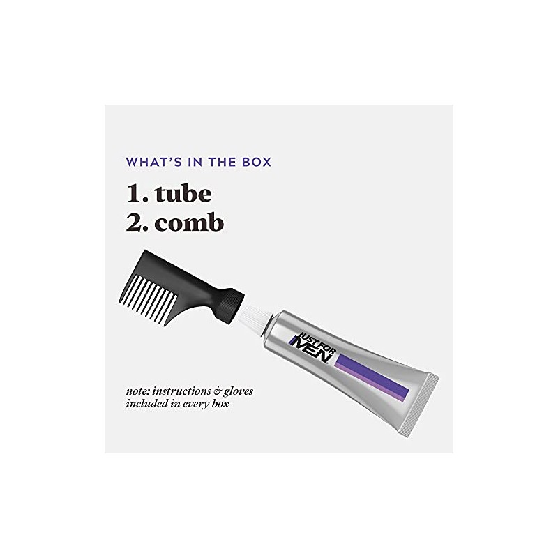 Just For Men Touch Of Gray Men's Hair Color, Medium