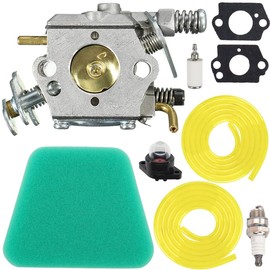 ZAMDOE 545081885 Carburetor for Poulan 1900 1950 2150 2175 2350 2375 2450 2550 262 PP210 PP260 Chainsaw C1U-W8 C1U-W14 WT-324 WT 391 WT-600 WT-624 WT-625 WT -637 WT-662 WT-89 Carburettor