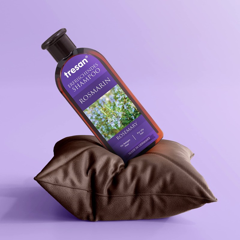 Tresan Rosemary Refreshing Shampoo for Oily Hair - Nourishing Volumising