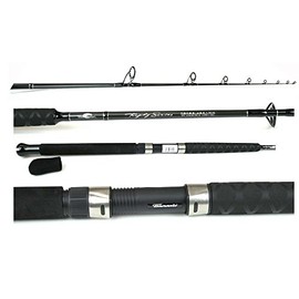 Tsunami Trophy Fishing Jigging Rod Spinning 6'6'' 20-50 lb TSTBS-J-661MH