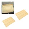2Pcs Grid Design Anti Ultraviolet Car Curtain Side Car Window