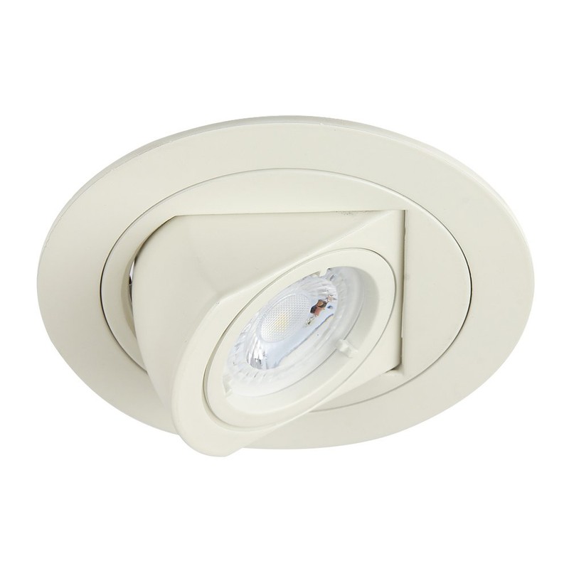 Tecnolite - Lámpara Downlight Empotrable Retráctil, Potencia Máx. 50 W,