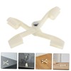 OHPHCALL 2pcs Sturdy Bed Canopy Fixing Clips Easy to Use