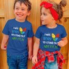 playera de concientización sobre el autismo para niños, diseño de
