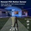 OUPAVOCS Motion Sensor Outdoor Wall Lights, Dusk to Dawn Front