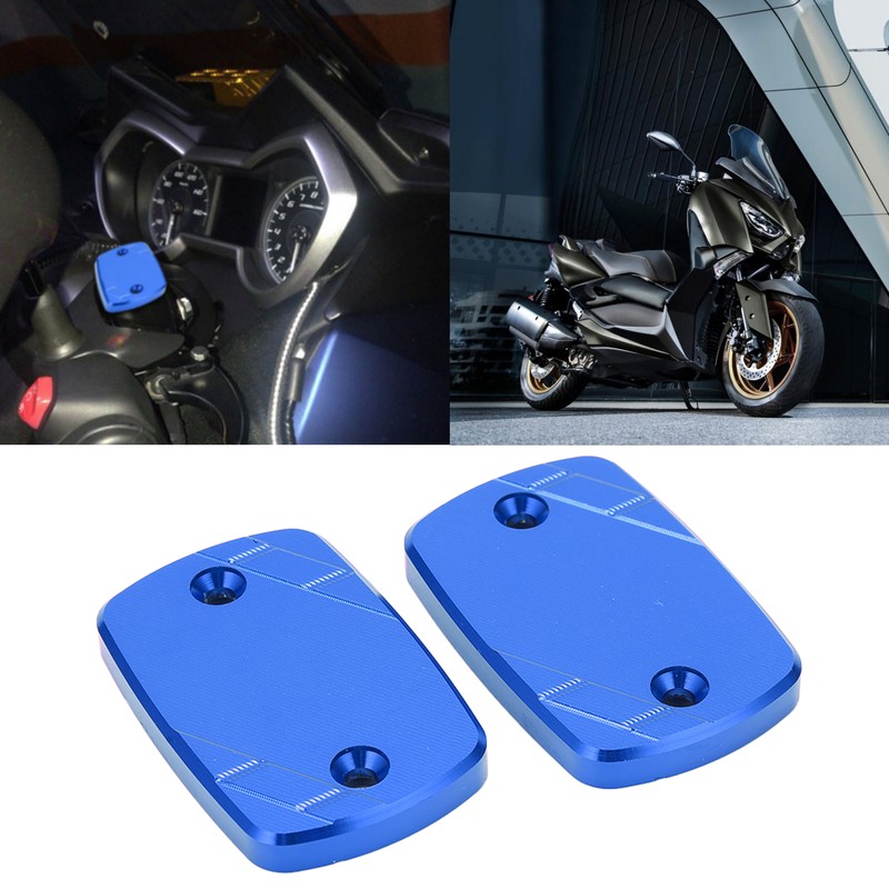 Front Brake Cylinder Fluid Reservoir Cover Cap Replacement for Yamaha