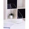 Wedo 601316 Acryl Magazine File A4 Cristallic, Crystal Clear