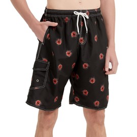 NIMeng Mens Swim Trunks Swim Shorts Swimwear Swimsuit Beach Shorts Bathing Suits Quick Dry Water Resistent