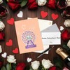 GREETING ART Ferris Wheel Love Pop Up 3D Greeting Card,Valentine's
