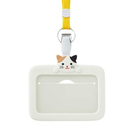 LIHIT LAB SMARTFIT PuniLab ID Card Holder Mikeneko A7804-7