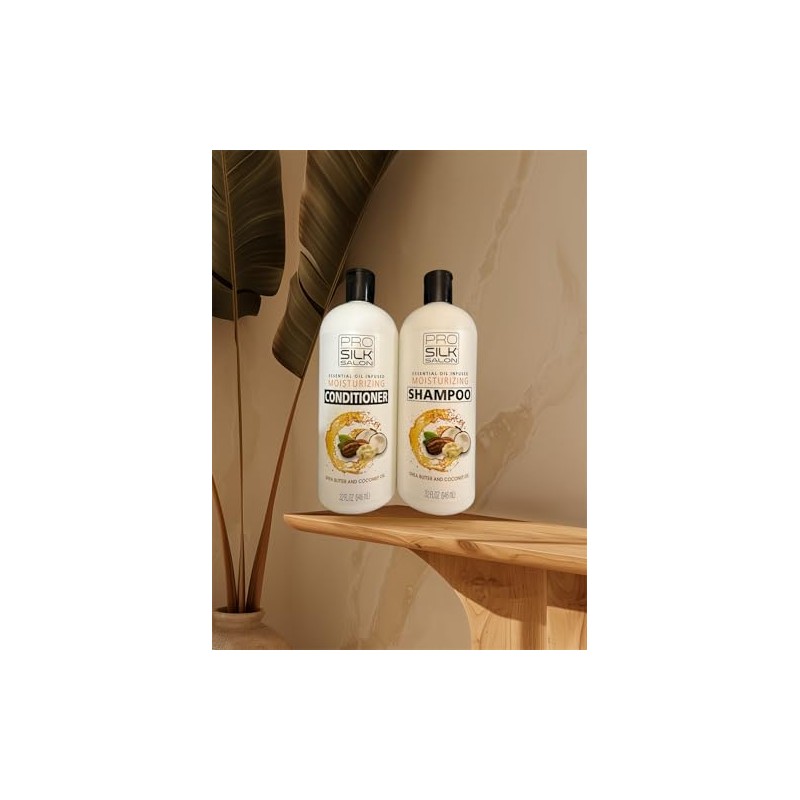 Pro silk salon - Champú Y Acondicionador Dúo - Manteca