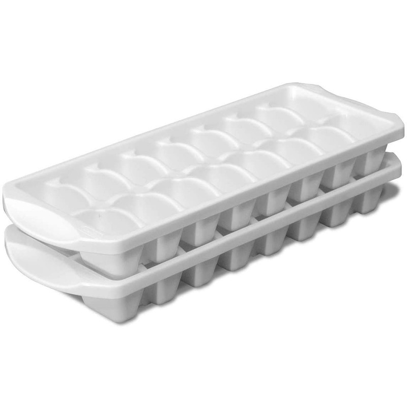 Sterilite 72408012, Stacking Ice Cube Tray, White - 1 Pack