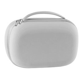 Wearable Breast Pumps Carrying Case, Hard Shell Case with Removable Tray, Watertight Breast Pump Storage Bag Compatible with Most of Wearable Breast Pumps, Holds 2 Pumps, Grey