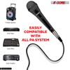 5 CORE Professional Dynamic Vocal Microphone Neodymium Cardioid Unidirectional Handheld