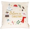 Papierdrachen Christmas Cushion Covers with the Saying Believe in Christmas