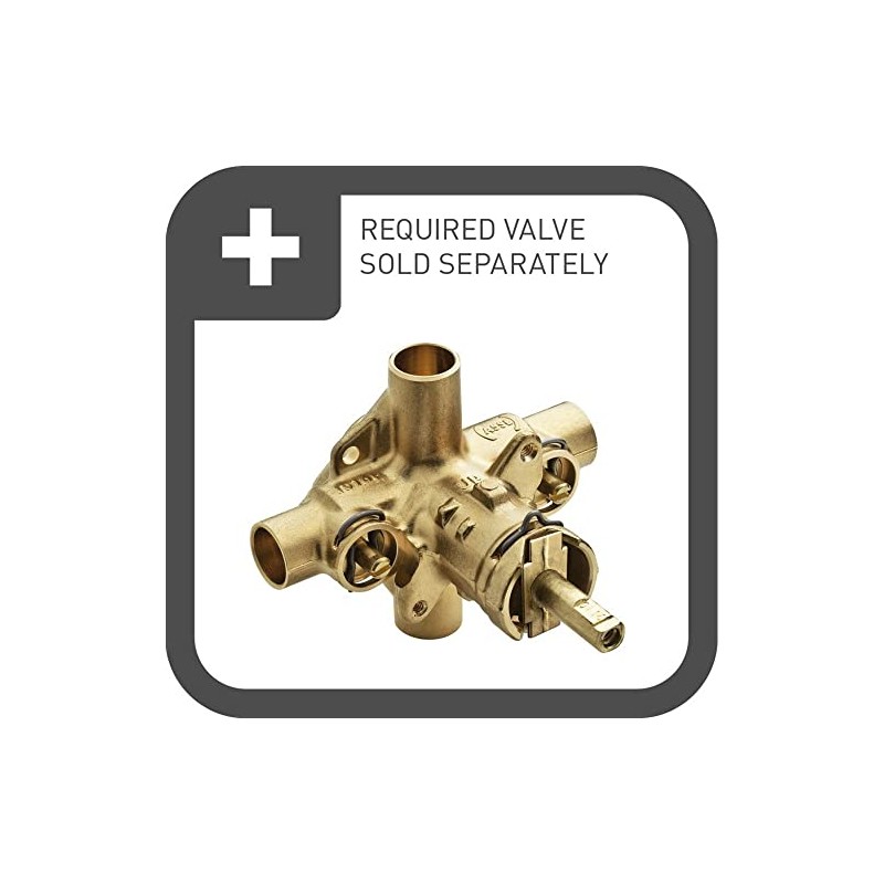 Moen T8360CBN Commercial M-Dura Three-Function Transfer Valve Control Trim, Classic