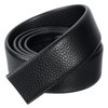 sourcing map Men Leather Belt Strap without Buckle Head, 1.4-inch