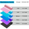 FUDOSAN Resistance Bands Set, Professional Exercise Elastic Bands Long Natural