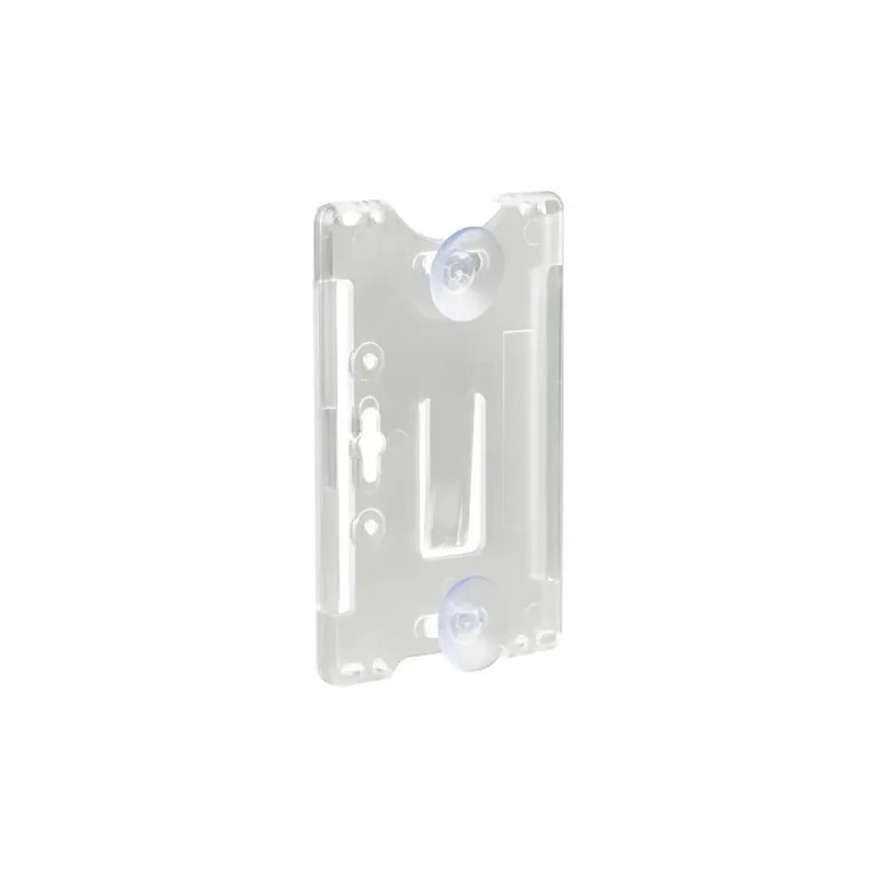 Porta Tarjeta De Acceso Para Cristal Iso Card Con Ventosas