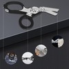 6in1 Trauma Shears, Stainless Steel Pocket Scissors Glass Breaker Emergency