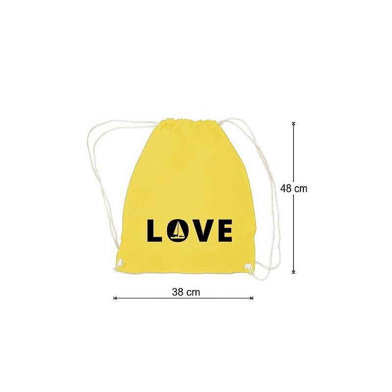 absenda Love Sailing Boat Gym Bag – Boat Sailing Yacht
