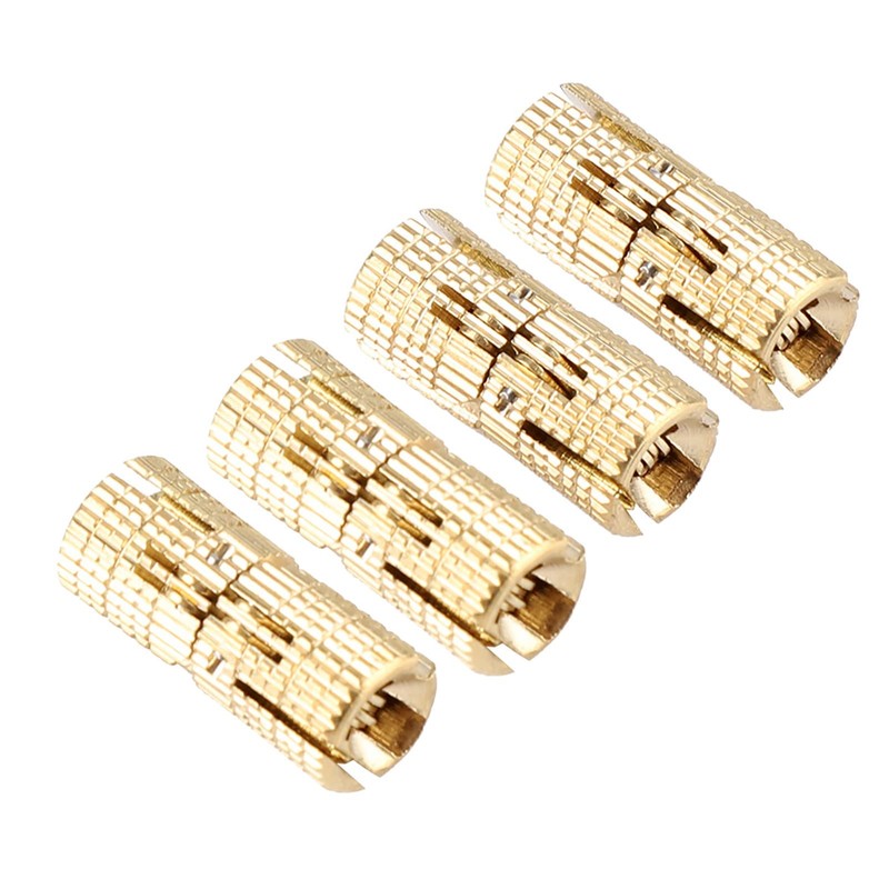 4Pcs Pack Copper Brass Cabinet Gift Box Concealed Barrel Hinge