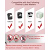 Joatuxul 2 inch Square Thermal Labels for T50M/M106/M110/M220/M260 Label Maker,