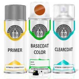 ERA Paints A16 - Atomic Orange for NISSAN Exact Match Automotive Touch Up Paint Spray - Premium Kit