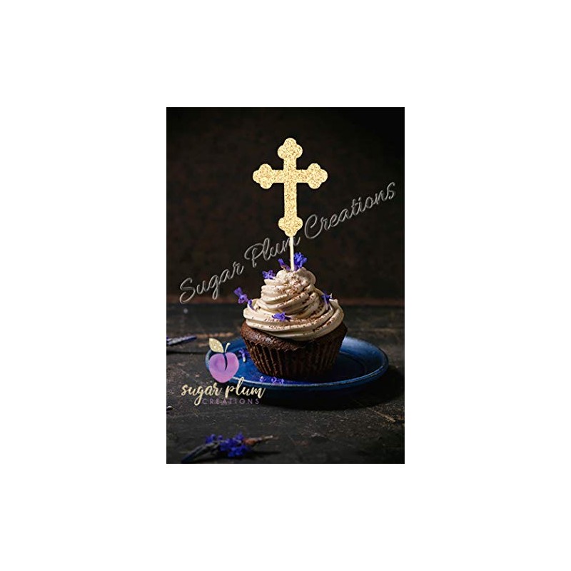 Juego de 12 cruz Cupcakes