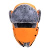 Trapper Hat Russian Warm Winter Hats for Men Windproof with