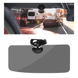 MTRPS Sun Visor Extender for Car, Polarized Car Visor Sun Blocker with UV-Protection PC Sunshade Len, Universal Adjustable Anti-Glare Vehicle Sun Visor Extension Sunshade for Safe Driving