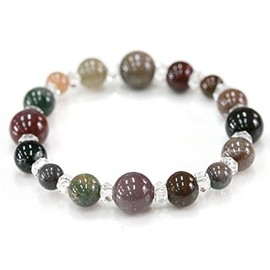 Blood Stone Crystal Blood Stone Crystal Bracelet Natural Stone High Quality Mala Health Luck