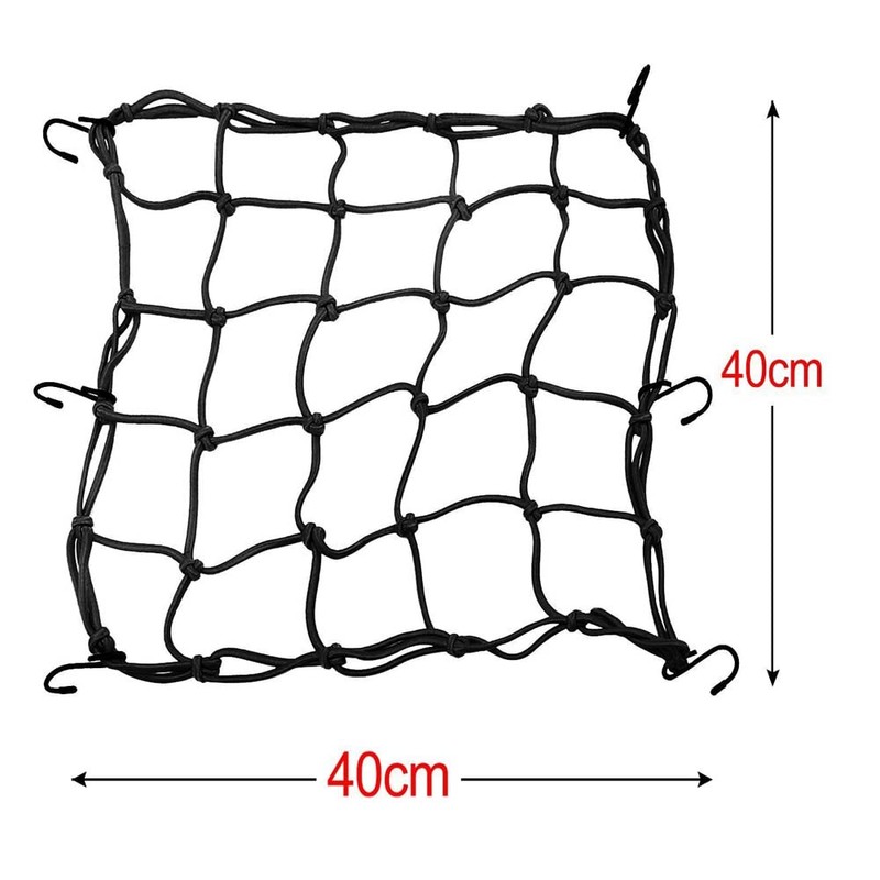 1 Pack Motorcycle Net, Motorcycle Helmet Net Luggage Cargo Net