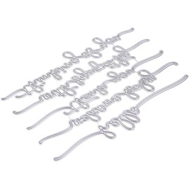 Creative Word Cutting Dies Stencil DIY Scrapbooking Embossing Album Paper Card for Card Making On Prime for Scrapbooking Photo Abulm, Scrapbooking Die-Cuts