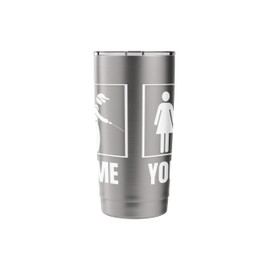 Pest Control Proud Funny Women Exterminator Stainless Steel Insulated Tumbler