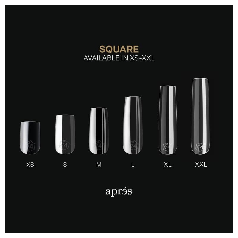 Apres Gel-X® Square Box of Nail Tips | 280 Gel-X