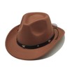 Willheoy 3 Pcs Kids Cowboy Hat for Girls Boys Unisex
